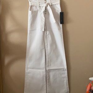 Veronica Beard white jeans